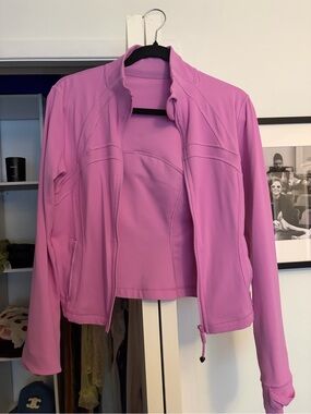 lululemon define cropped jacket size 10